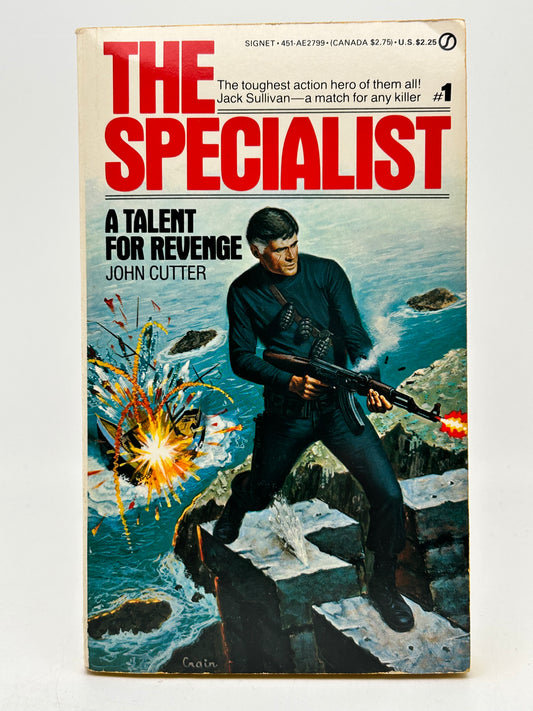 Specialist: A Talent For Revenge SIGNET Paperback John Cutter ACW1