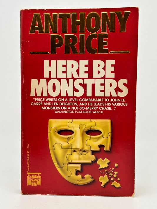 Here Be Monsters MYSTERIOUS PRESS Paperback Anthony Price ACW1