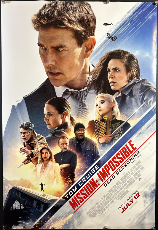 Mission Impossible Dead Reckoning Original One Sheet Poster 2023