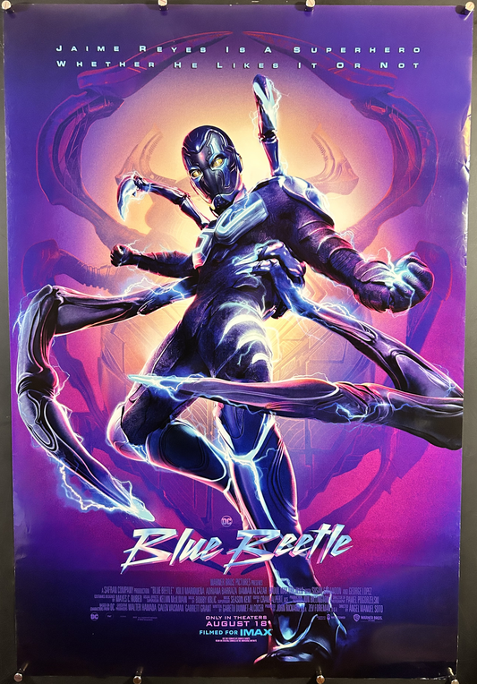 Blue Beetle Original One Sheet Poster 2023