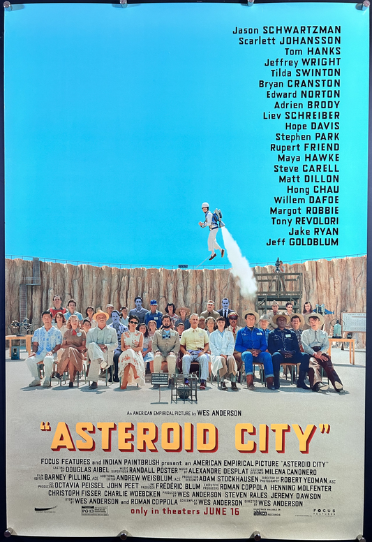 Asteroid City Original One Sheet Poster 2023