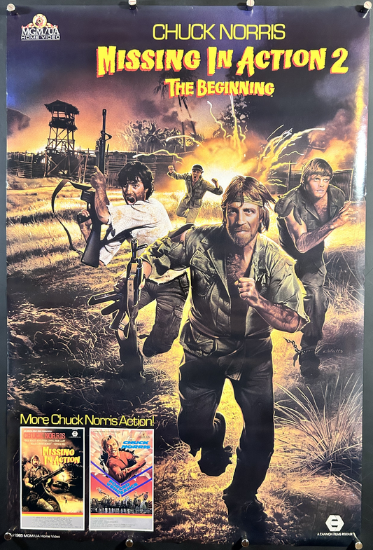 Missing In Action 2: The Beginning Video Poster 1985 Cannon Filns