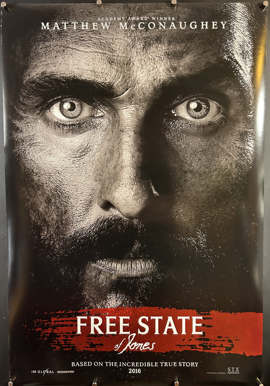 Free State Of Jones Original One Sheet Teaser Poster 2016