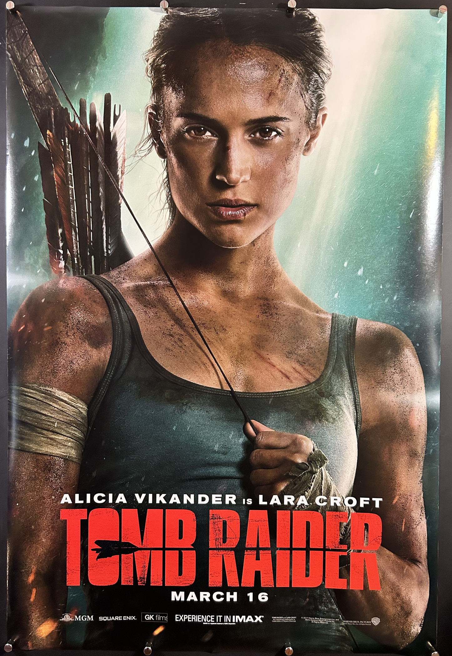 Tomb Raider Original One Sheet Teaser Poster 2018