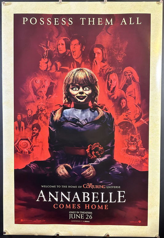 Annabelle Comes Home Original One Sheet Teaser Poster 2019
