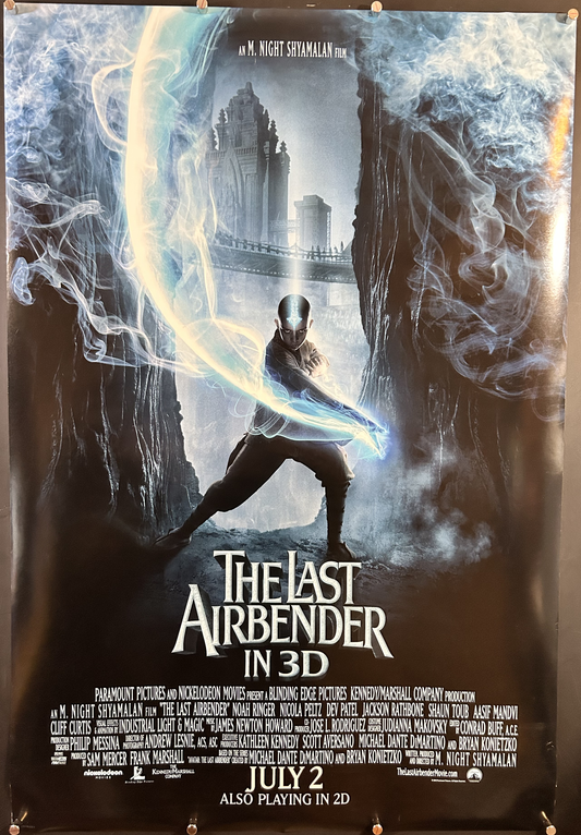 Last Airbender Original One Sheet Poster 2010