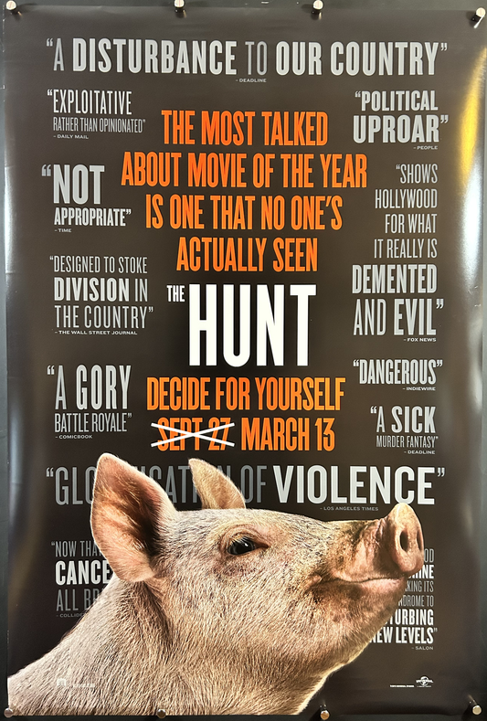 Hunt Original One Sheet Teaser Poster 2020