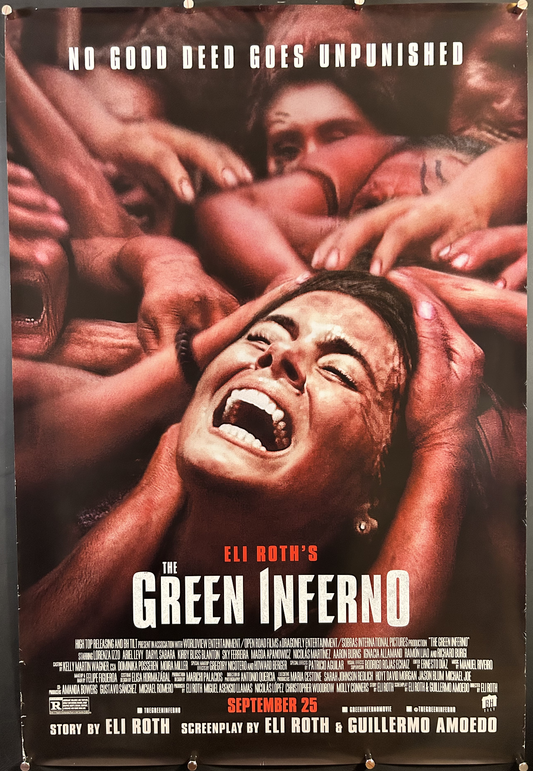 Green Inferno Original One Sheet Poster 2013