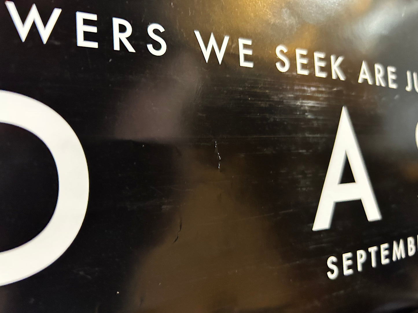 Ad Astra Original One Sheet Teaser Poster 2019
