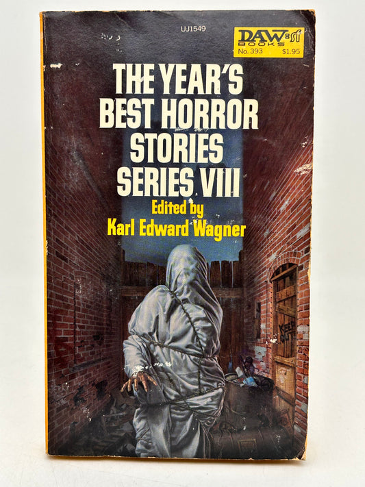 Year's Best Horror Stories Series VIII DAW Paperback Karl Edward Wagner HS4