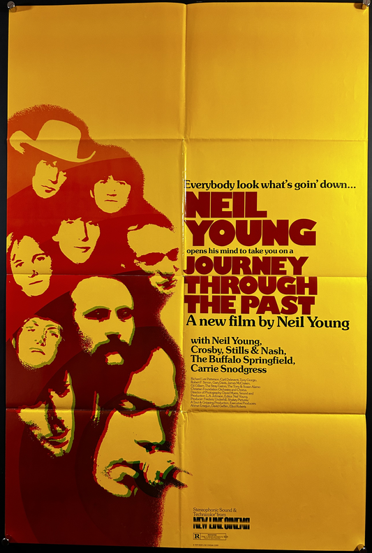 Neil Young: Journey Through The Past Original One Sheet Poster 1973