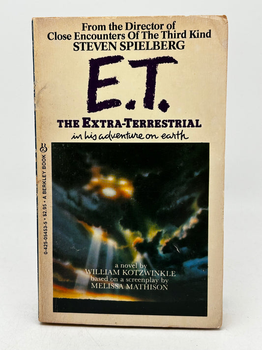 E.T. The Extra-Terrestrial BERKLEY Paperback William Kotzwinkle HS4
