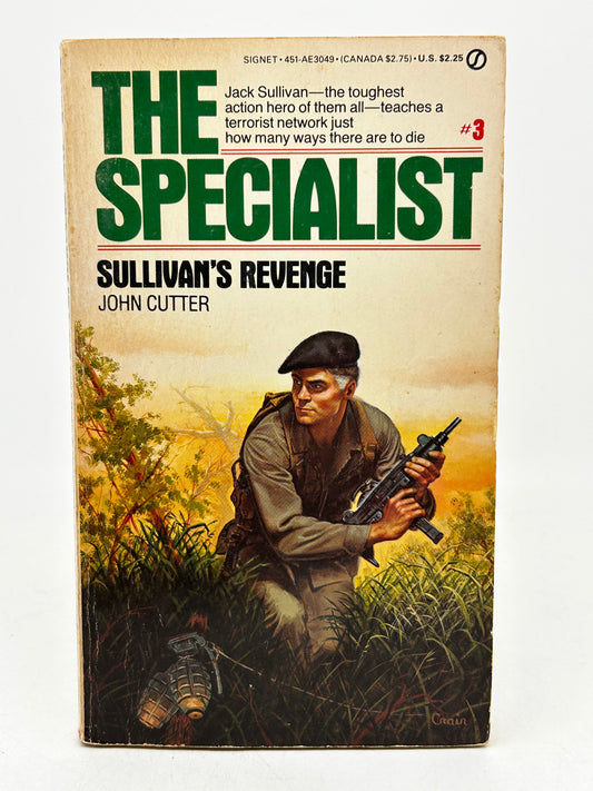 Specialist #3 Sullivan's Revenge SIGNET Paperback John Cutter HS4