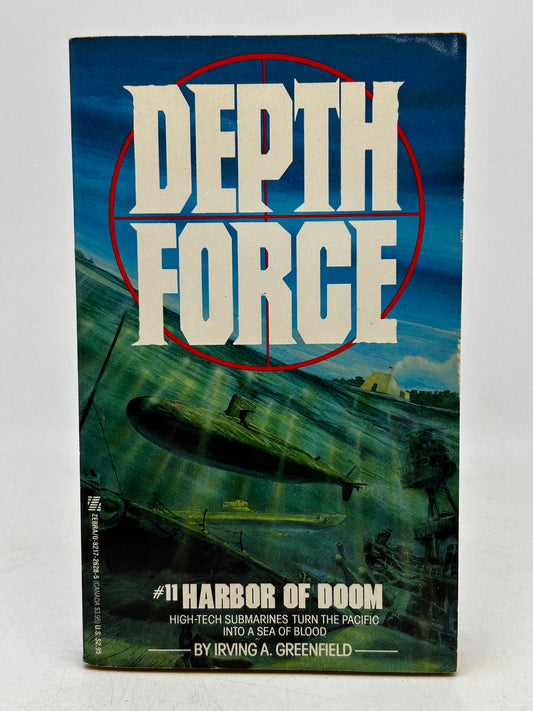 Depth Force #11 Harbor Of Doom ZEBRA Paperback Irving A. Greenfield HS4
