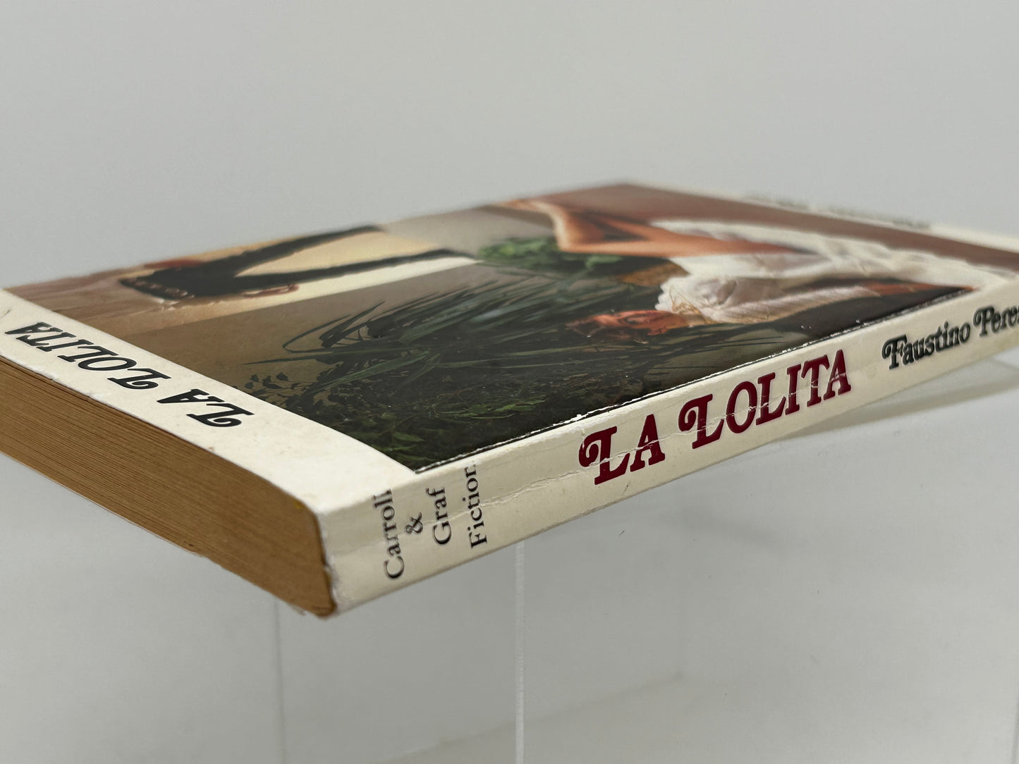 La Lolita CARROLL & GRAF Paperback Faustino Perez HS4