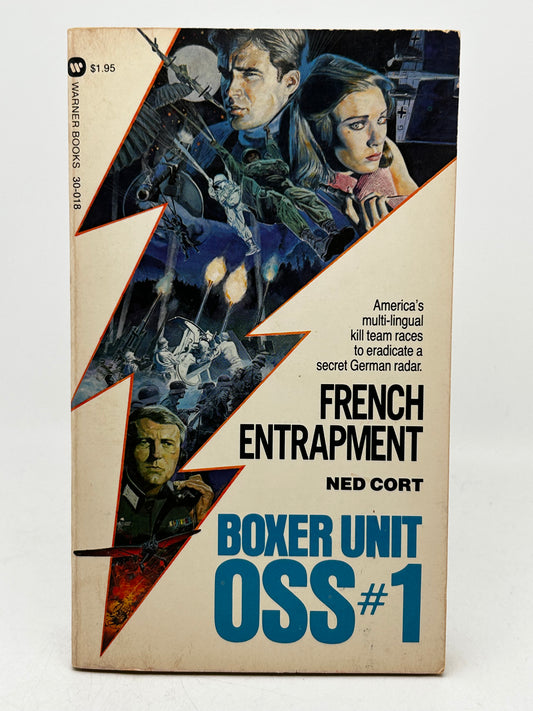 Boxer Unit OSS #1 French Entrapment WARNER Paperback Ned Cort HS4