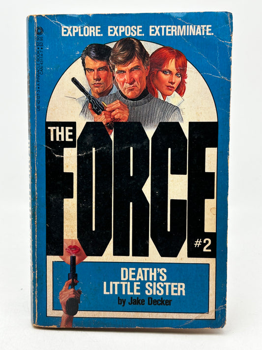 Force #2 Death's Little Sister PINNACLE Paperback Jake Decker HS4