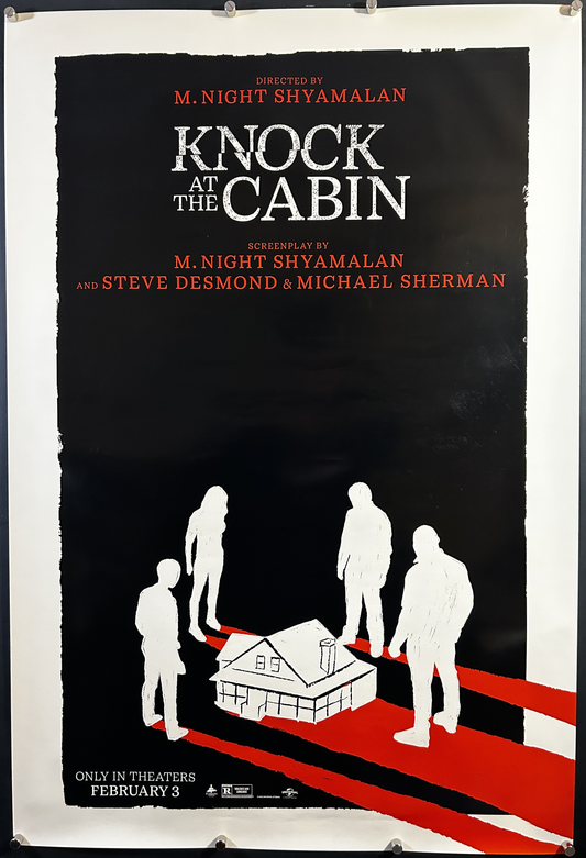 Knock At The Cabin Original One Sheet Teaser Poster 2023