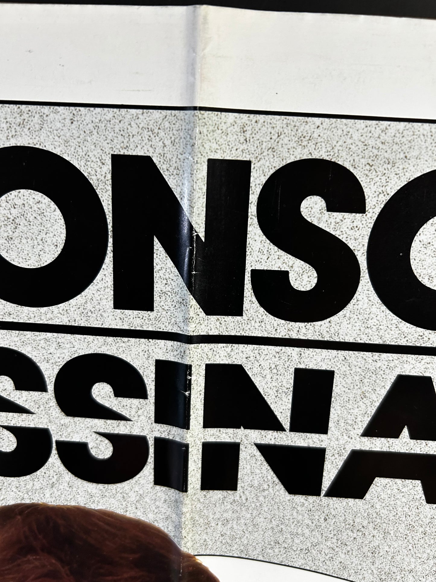 Assassination Original One Sheet Poster 1986