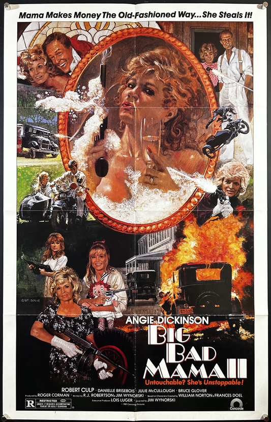 Big Bad Mama II Original One Sheet Poster 1987