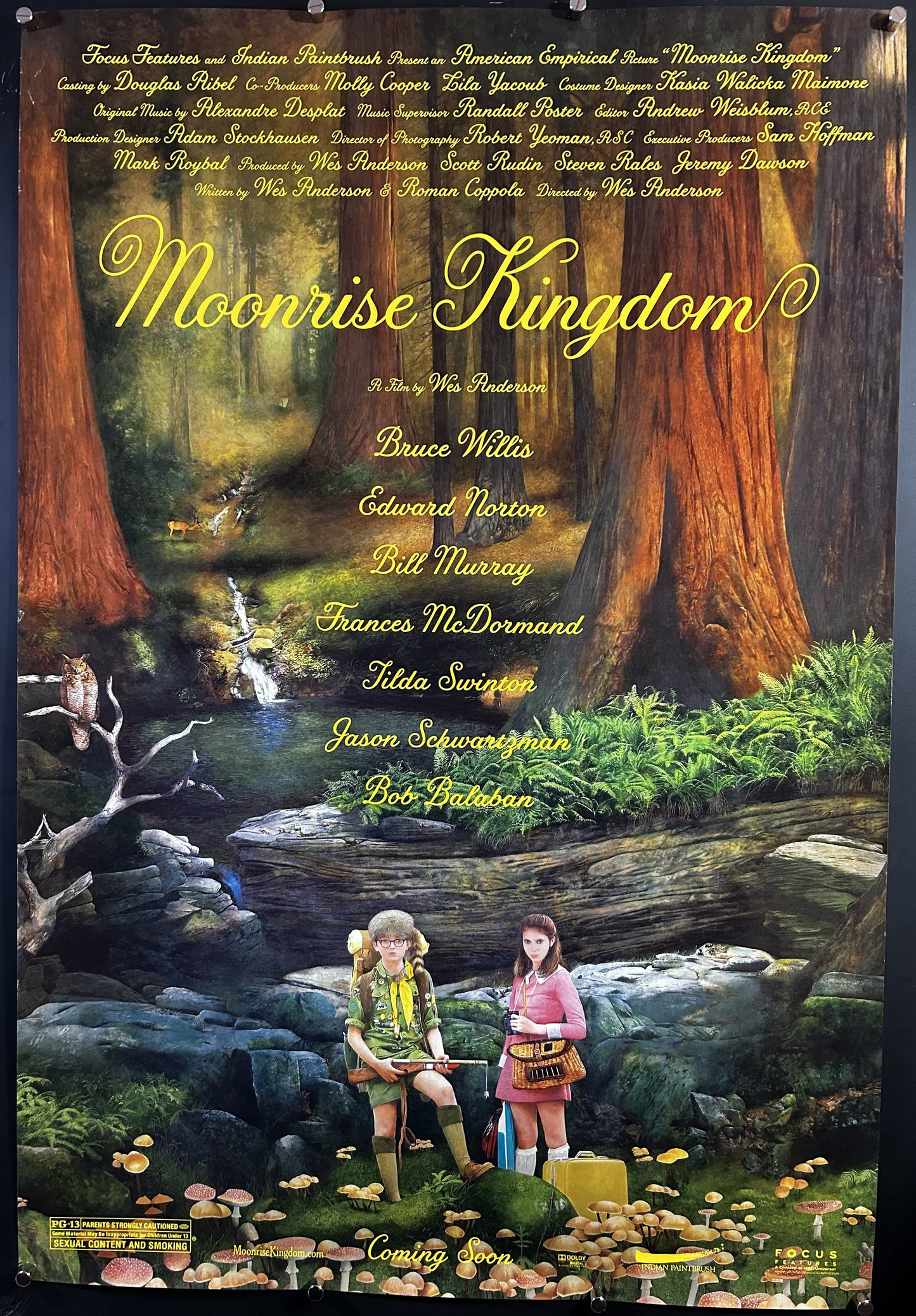 Moonrise Kingdom Original One Sheet Poster 2012