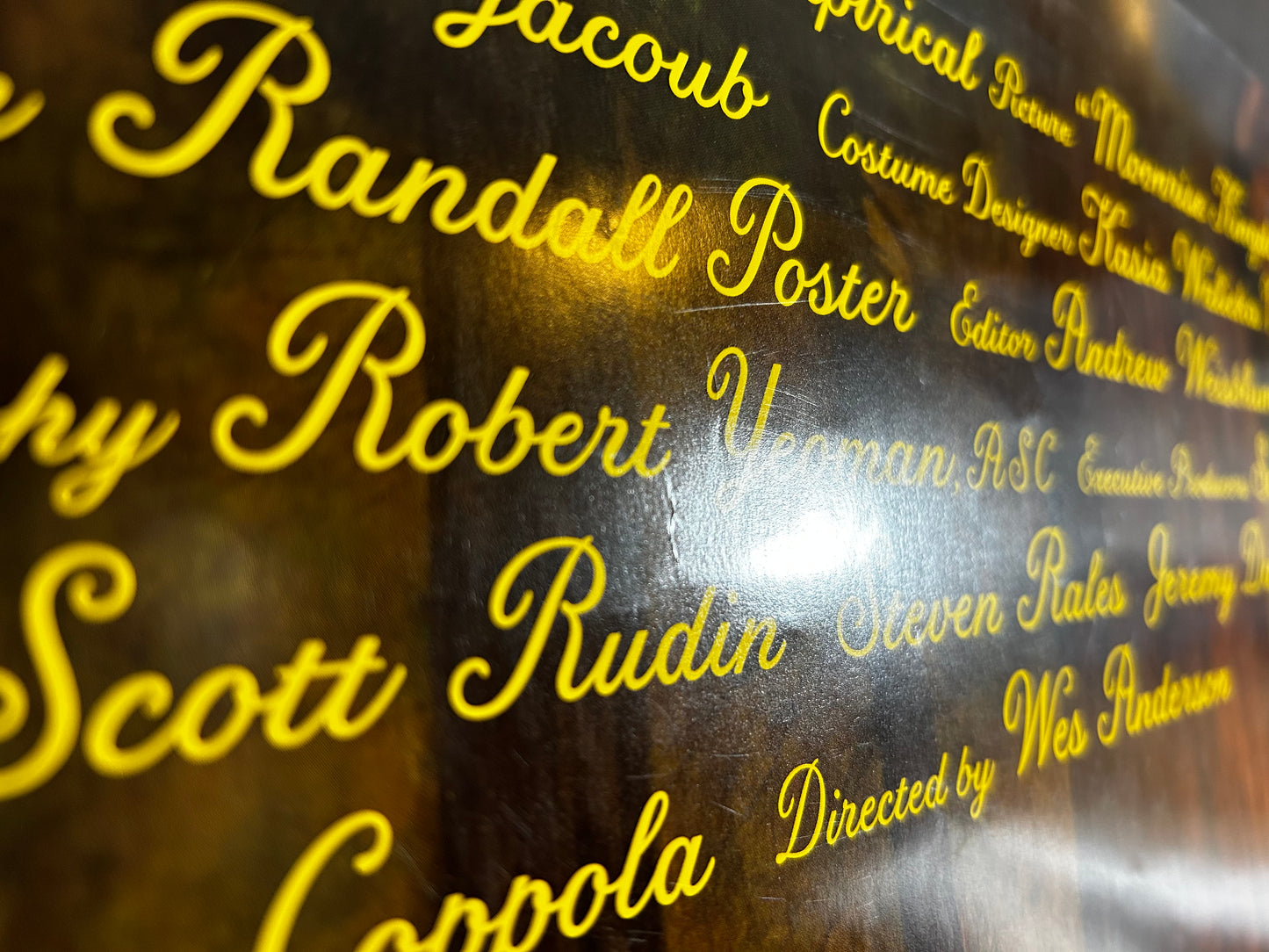 Moonrise Kingdom Original One Sheet Poster 2012