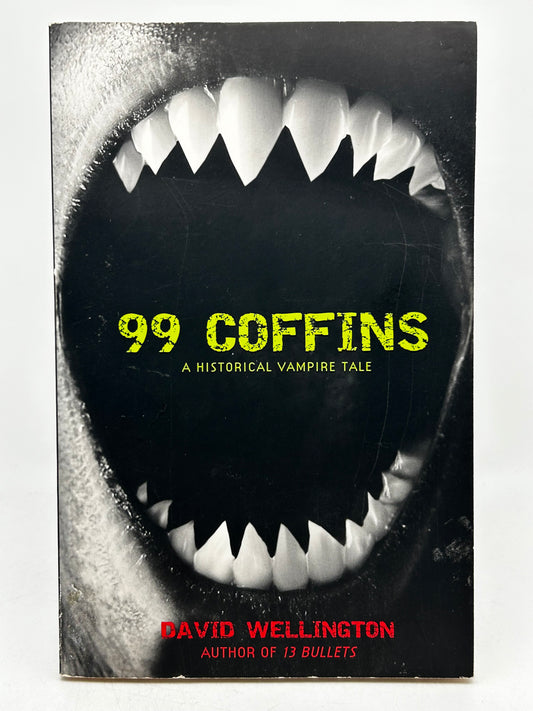 99 Coffins THREE RIVERS Paperback David Wellington SF06