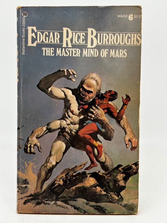 Master Mind Of Mars #6 BALLANTINE Paperback Edgar Rice Burroughs SF06
