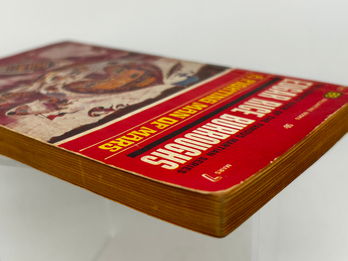 A Fighting Man Of Mars #7 BALLANTINE Paperback Edgar Rice Burroughs SF06