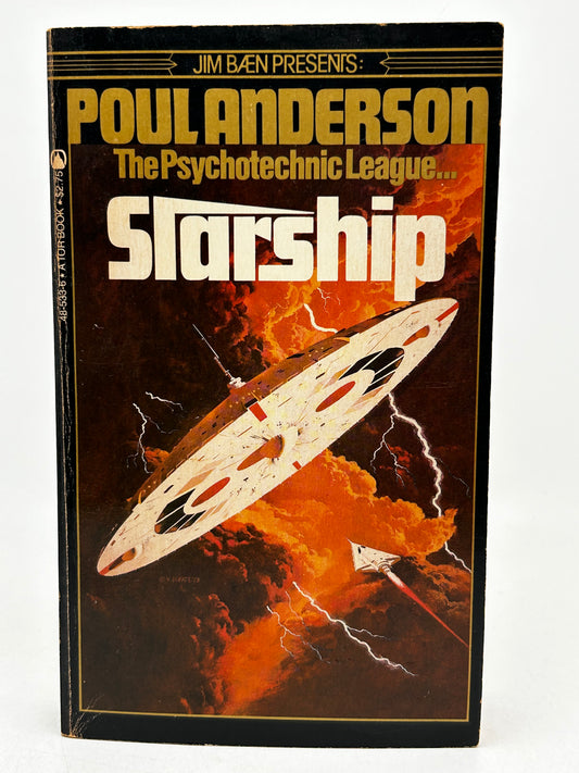 Starship: The Psychotechnic League TOR Paperback Poul Anderson SF06
