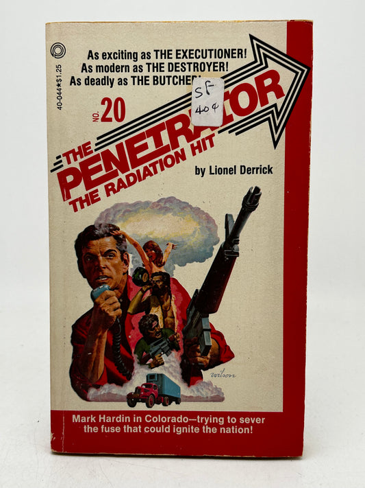 Penetrator: The Radiation Hit #20 PINNACLE Paperback Lionel Derrick SF06