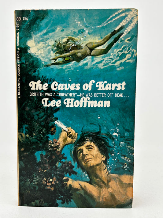 Caves Of Karst BALLANTINE Paperback Lee Hoffman SF06