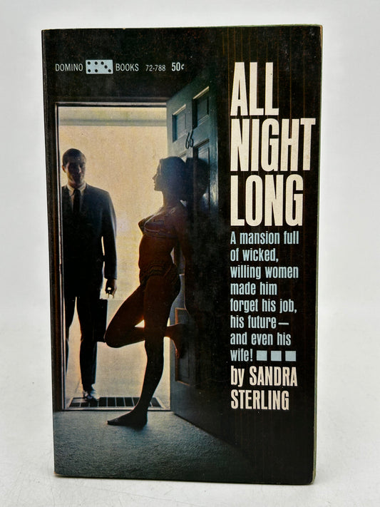 All Night Long DOMINO Paperback Sandra Sterling SF06