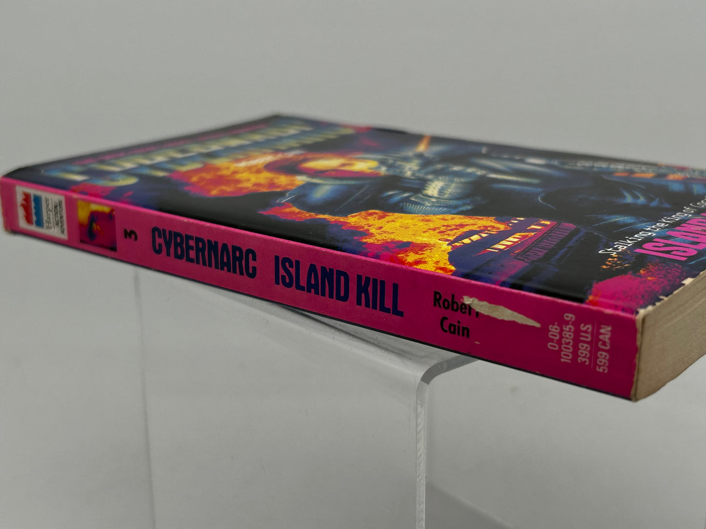 Cybernarc: Island Kill Book 3 HARPER Paperback Robert Cain SF06