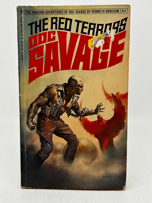 Doc Savage: The Red Terrors BANTAM Paperback Kenneth Robeson SF06