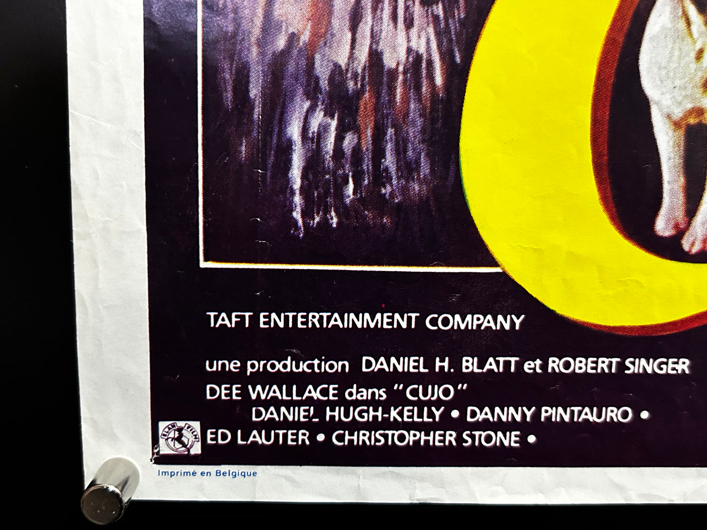 Cujo Original Belgian Poster 1983