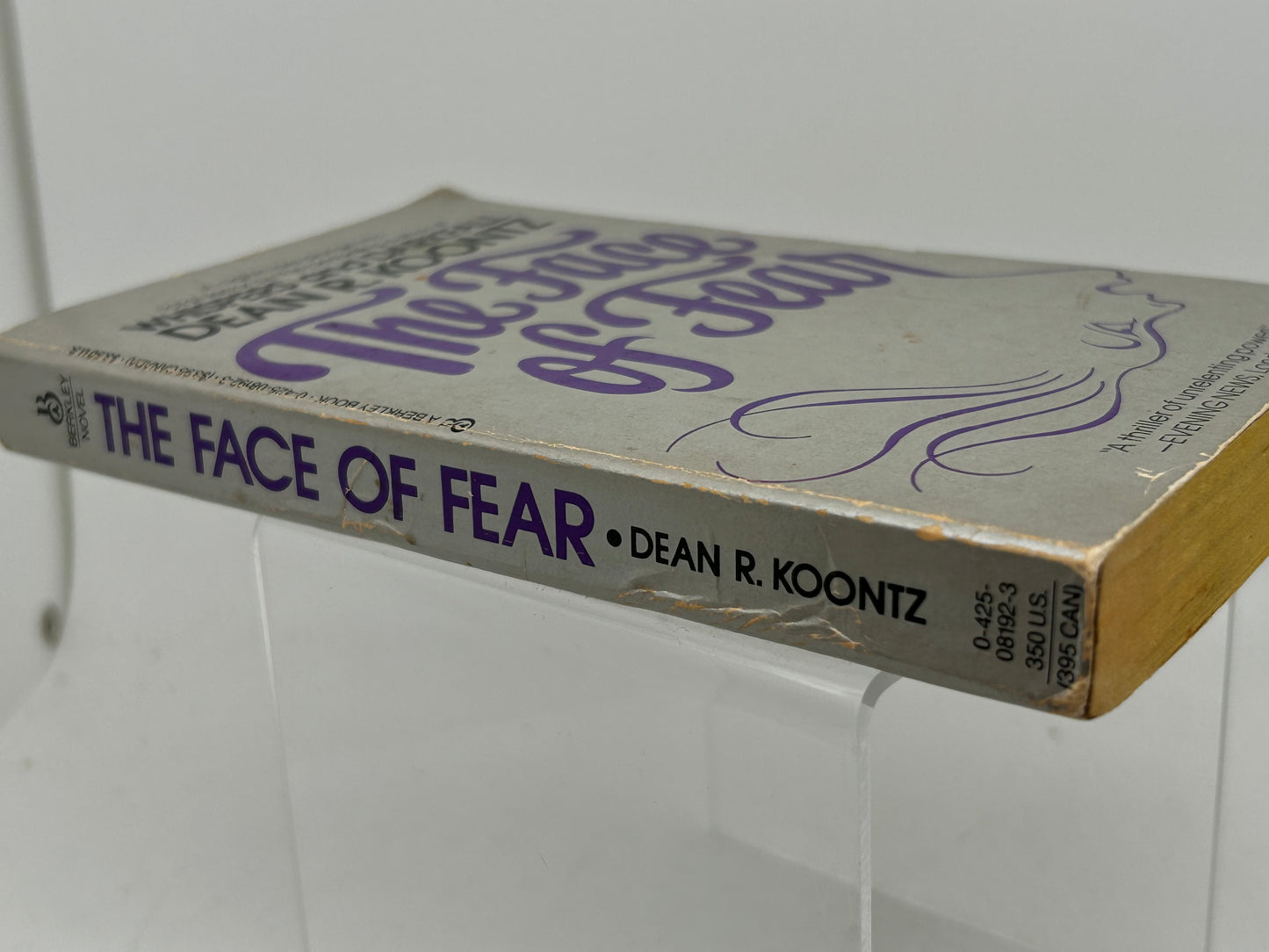 Face Of Fear BERKLEY Paperback Dean Koontz SF06