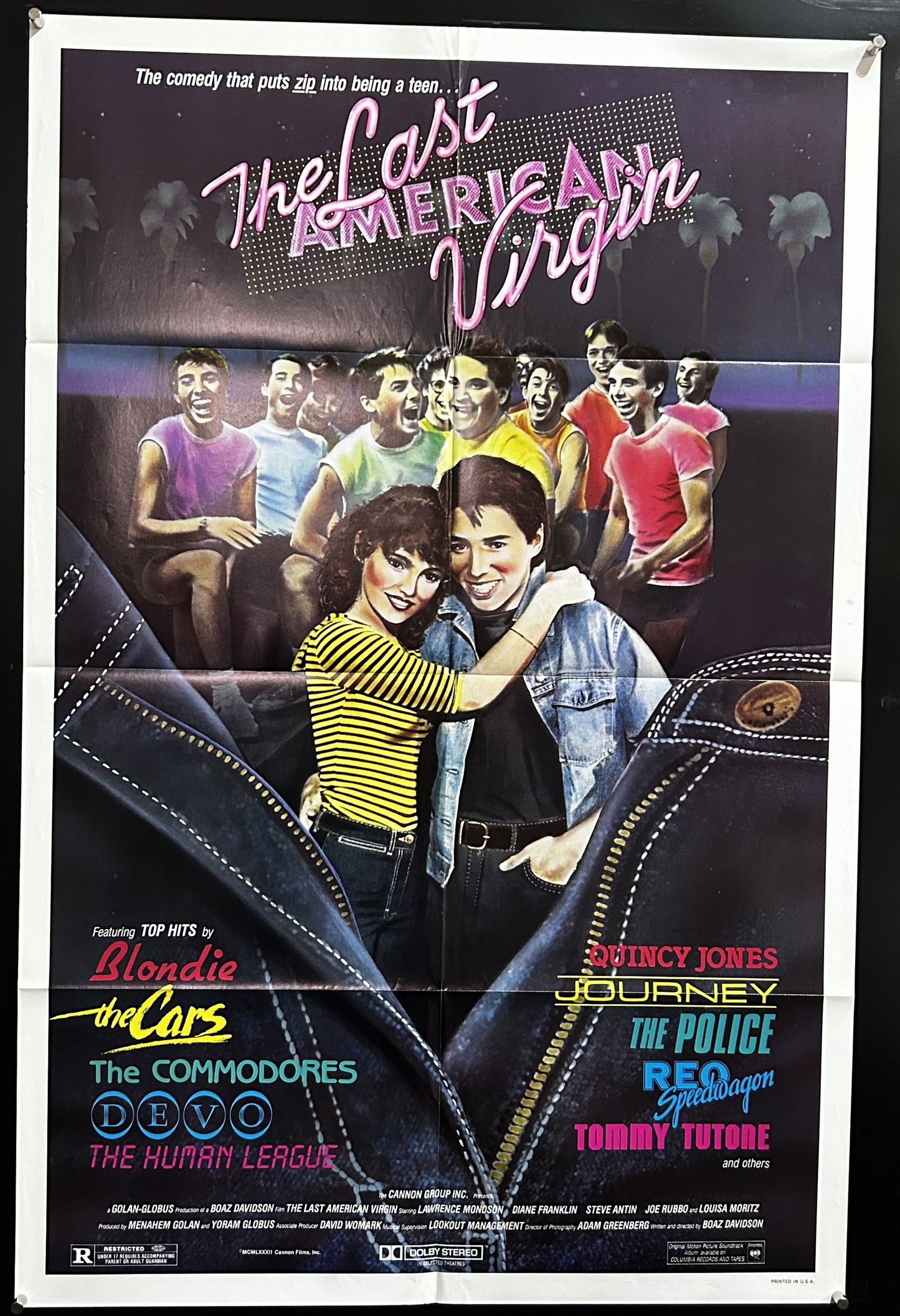 Last American Virgin Original One Sheet Poster 1982