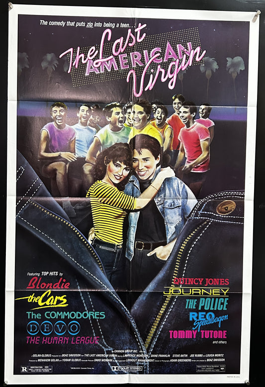 Last American Virgin Original One Sheet Poster 1982