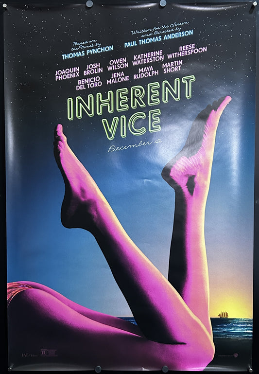 Inherent Vice Original One Sheet Teaser Poster 2014