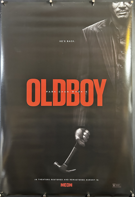 Oldboy Original One Sheet Re-release Poster 2023/2003