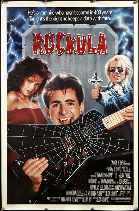 Rockula Original One Sheet Poster 1990