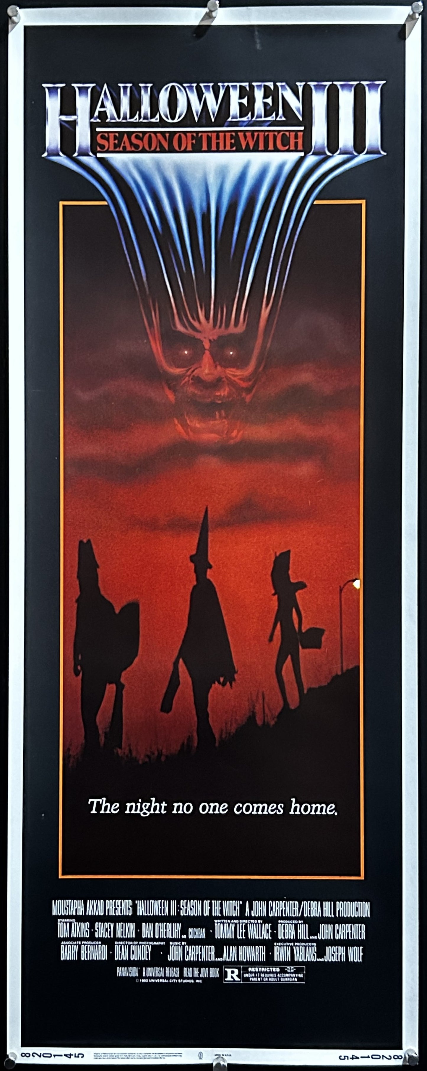 Halloween III Insert Poster 1982