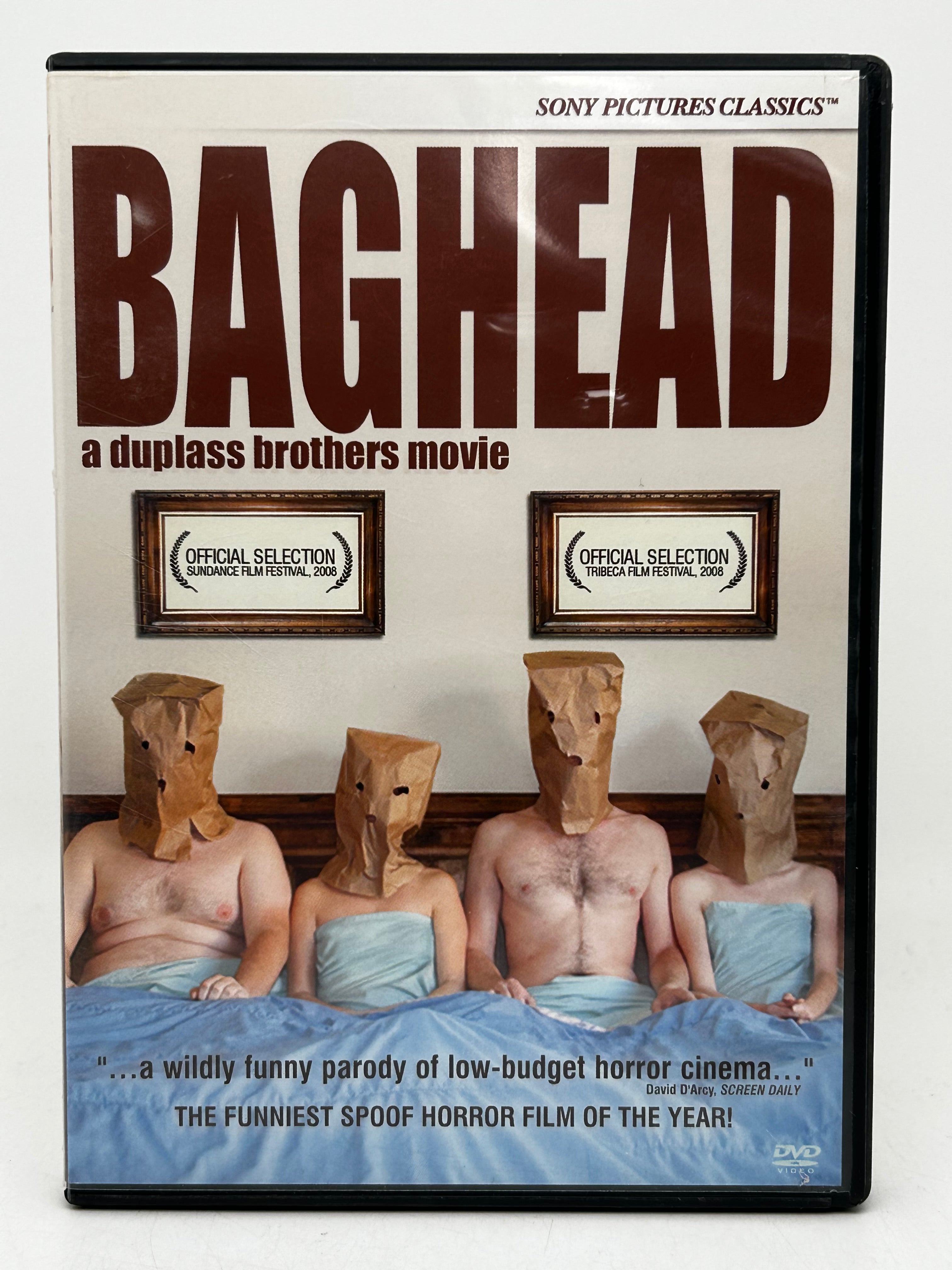 Baghead DVD Duplass Brothers USED BR03 – brasscastlecollectibles