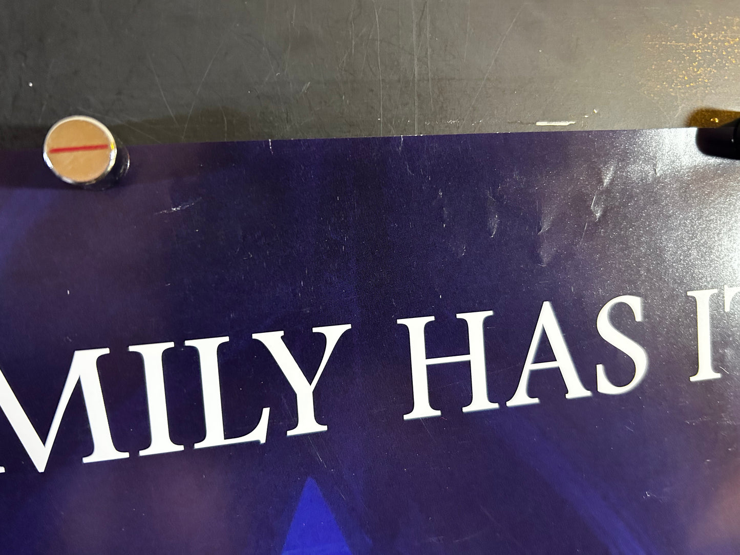 Dark Shadows Original One Sheet Poster 2012