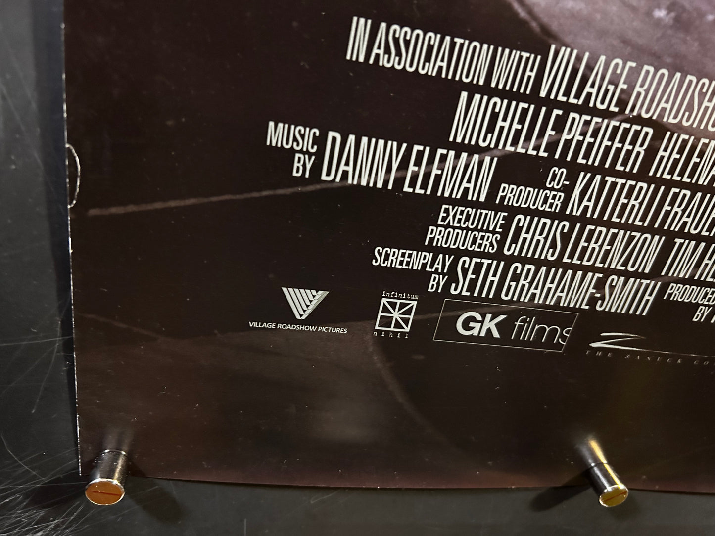 Dark Shadows Original One Sheet Poster 2012