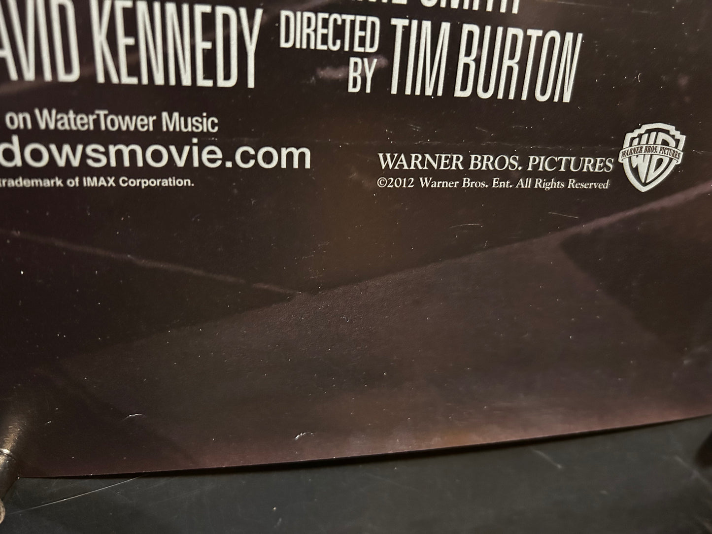 Dark Shadows Original One Sheet Poster 2012