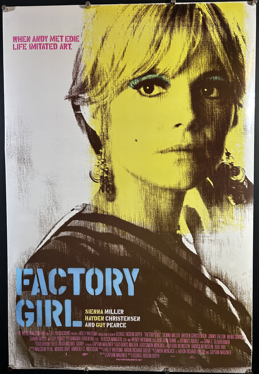 Factory Girl Original One Sheet Poster 2006