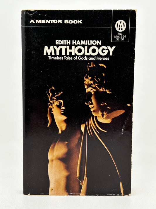 Mythology: Timeless Tales Of Gods And Heroes MENTOR Paperback Edith Hamilton SF11