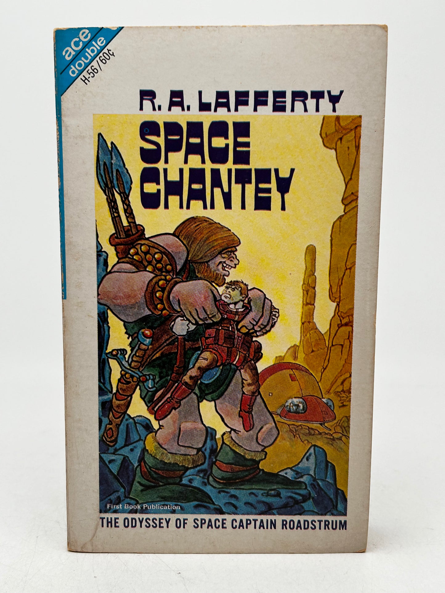 Pity About The Earth/Space Chantey ACE DOUBLE Paperback Hill/Lafferty SF11